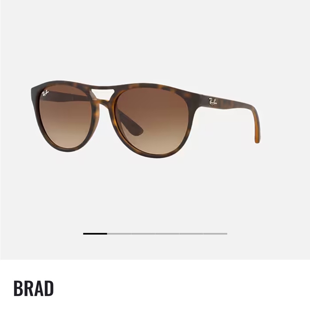 Ray-Ban Brown Gradient Sunglasses